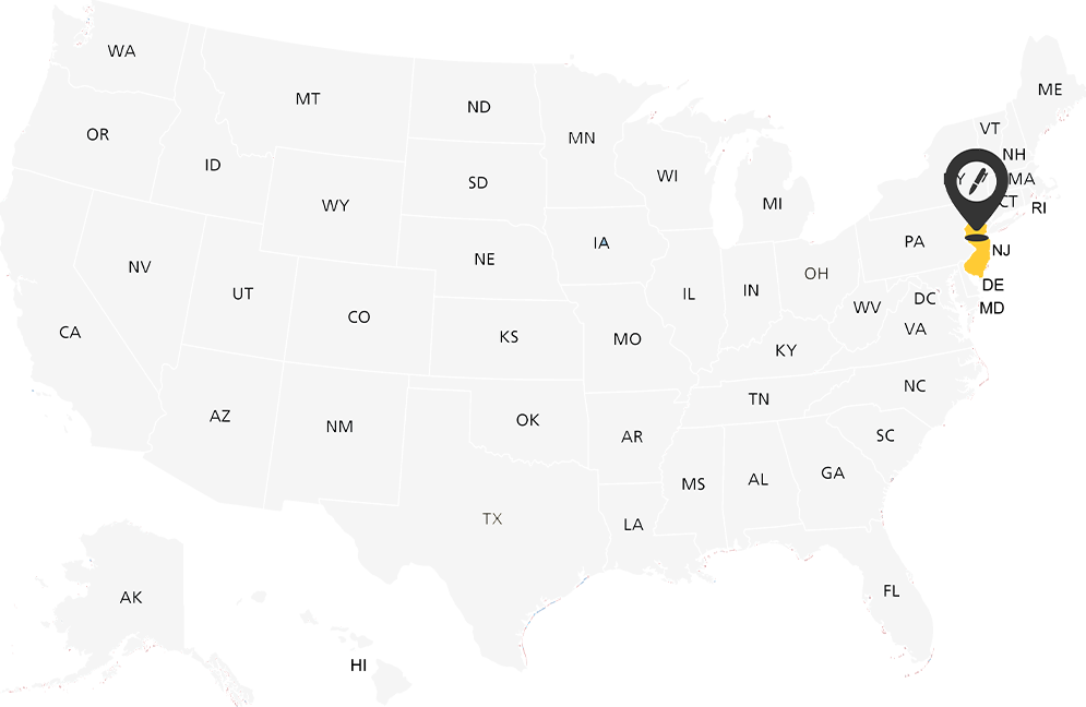 New Jersey Notary Map